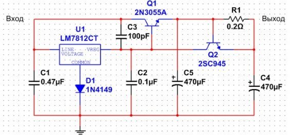 Стабилизатор напряжения на транзисторе кт819 своими руками